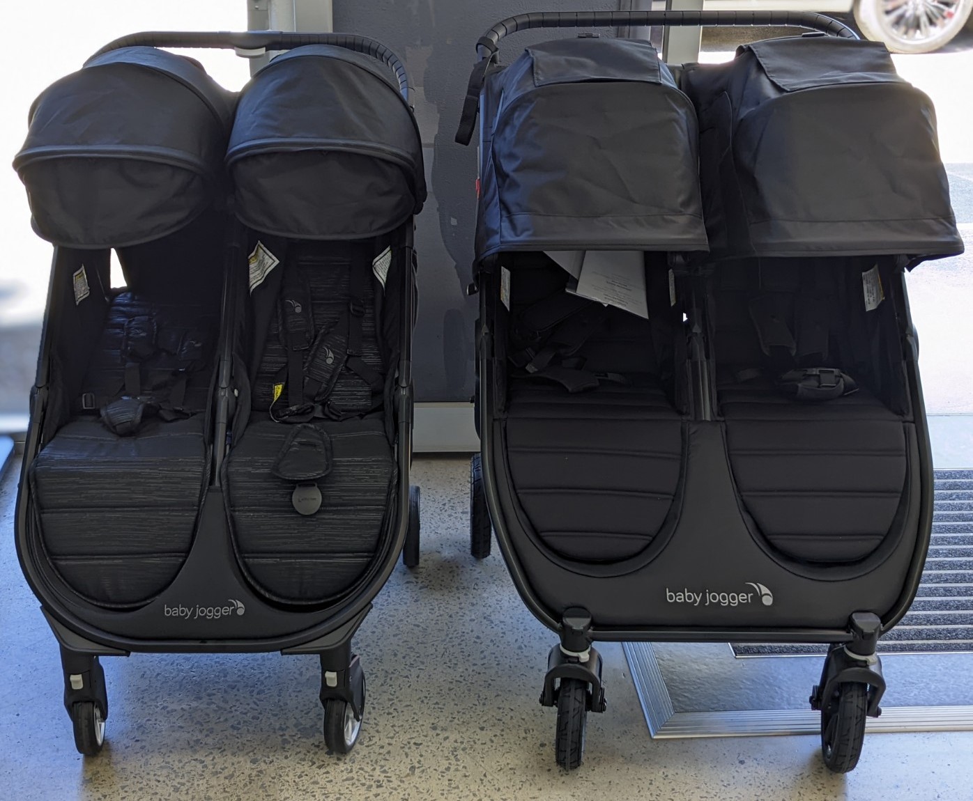 city tour 2 double VS city mini GT2 double The Amazing Baby Company